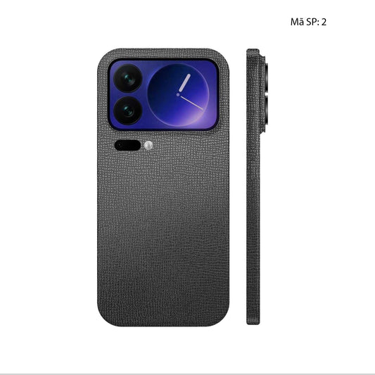 Miếng Dán Da Xiaomi 17 | Pro | Pro Max Vân Voi Đen 02