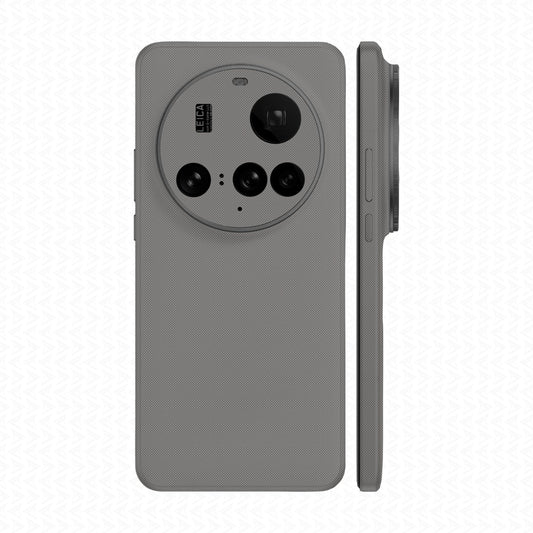 Miếng Dán Da Xiaomi 15 Ultra Vân Fabic Xám