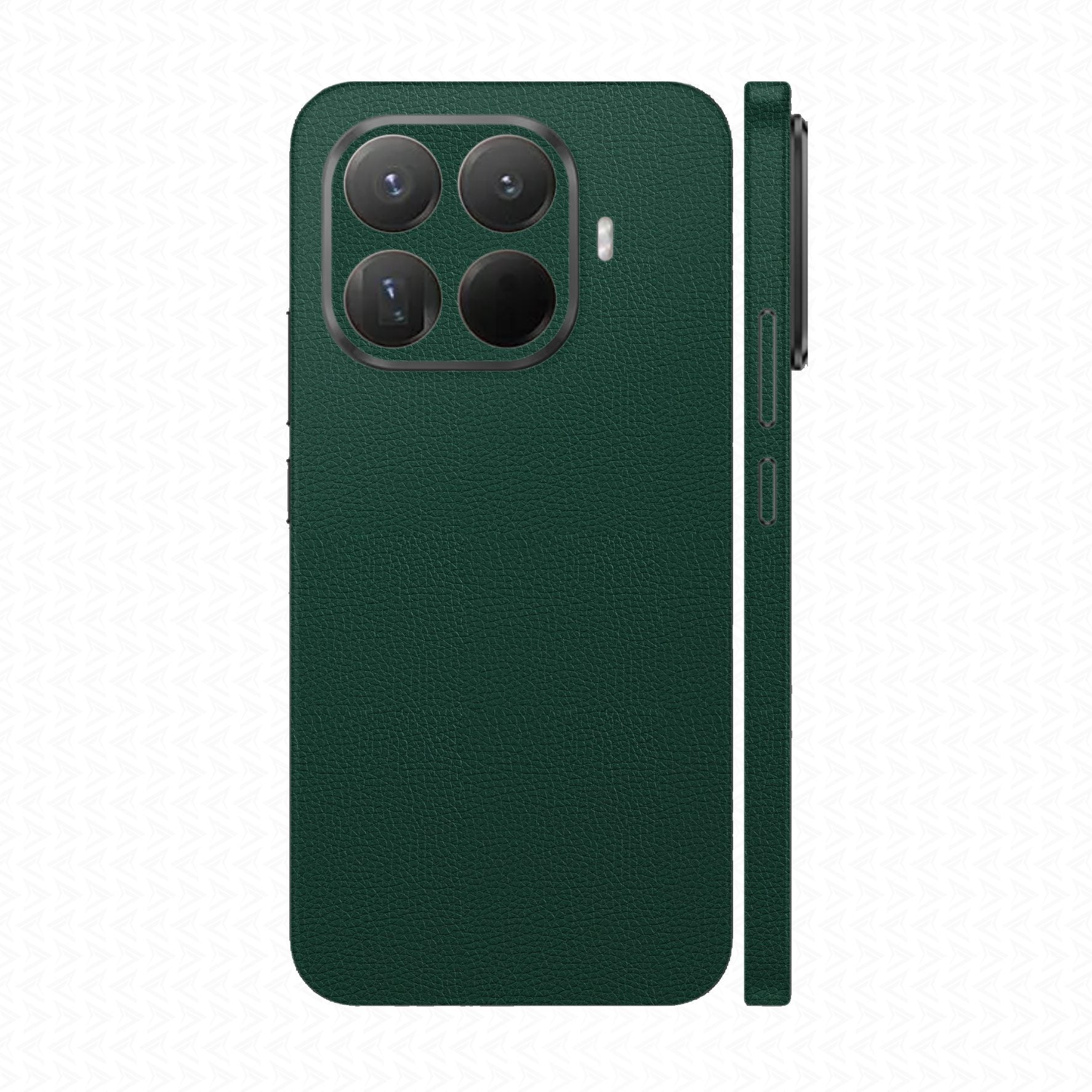 Miếng Dán Da Xiaomi 15T | Pro Vân Mil Xanh Navy
