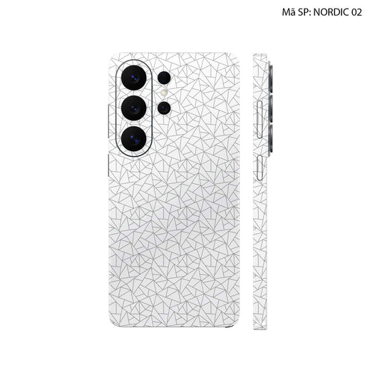 Dán Skin Samsung Galaxy S26 Series Vân Nổi Nordic | NORDIC02