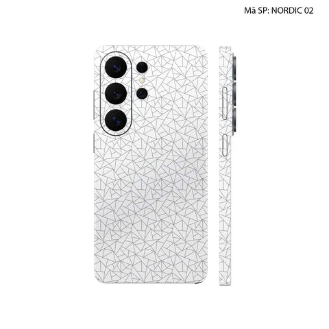 Dán Skin Samsung Galaxy S26 Series Vân Nổi Nordic | NORDIC02