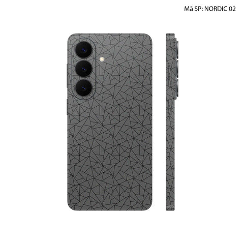 Dán Skin Samsung Galaxy S26 Series Vân Nổi Nordic | NORDIC02