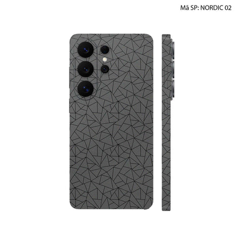 Dán Skin Samsung Galaxy S26 Series Vân Nổi Nordic | NORDIC02