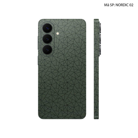 Dán Skin Samsung Galaxy S26 Series Vân Nổi Nordic | NORDIC02