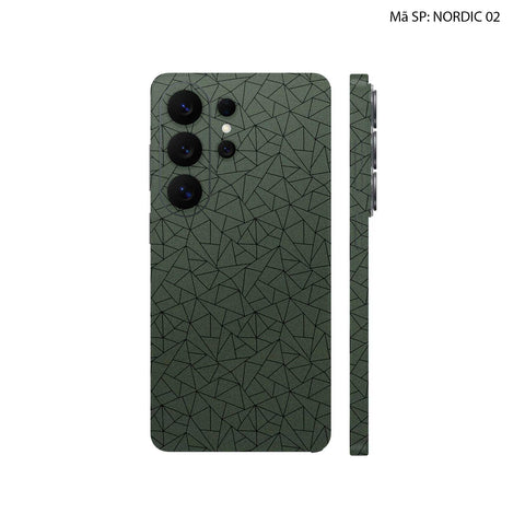 Dán Skin Samsung Galaxy S26 Series Vân Nổi Nordic | NORDIC02