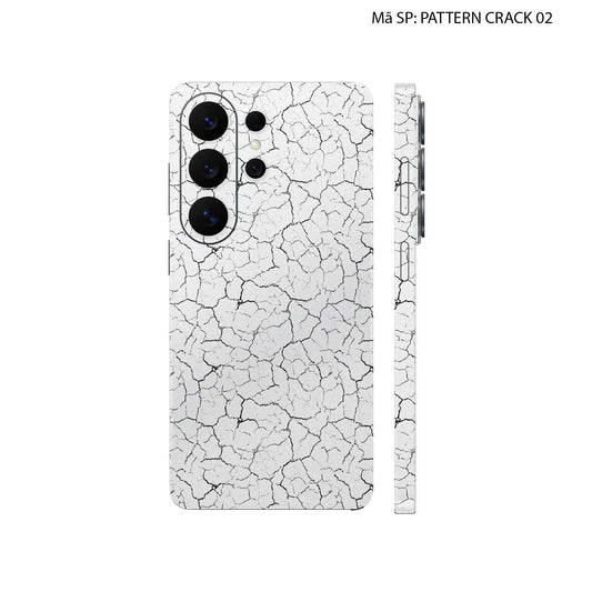 Dán Skin Samsung Galaxy S26 Series Vân Nổi Pattern | PATTERN CRACK 02