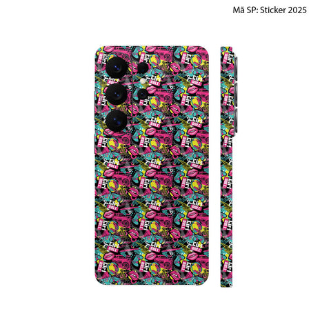 Dán Skin Samsung Galaxy S26 Series Vân Nổi Sticker | ST2025