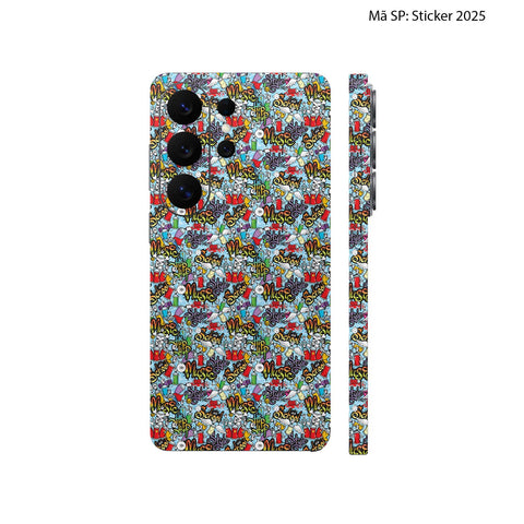 Dán Skin Samsung Galaxy S26 Series Vân Nổi Sticker | ST2025