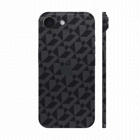 Dán Skin IPhone Air Vân Nổi Nordic Xám | UVPT02