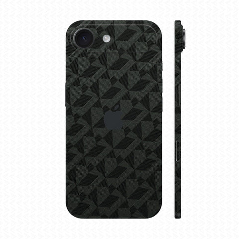 Dán Skin IPhone 17 Series Vân Nổi Nordic Xanh Midnight | UVPT02