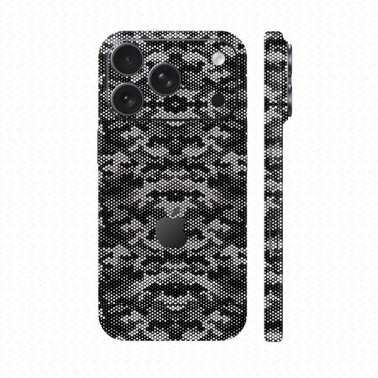 Dán Skin IPhone 17 Series Vân Nổi Mamba Titan | UVPT05