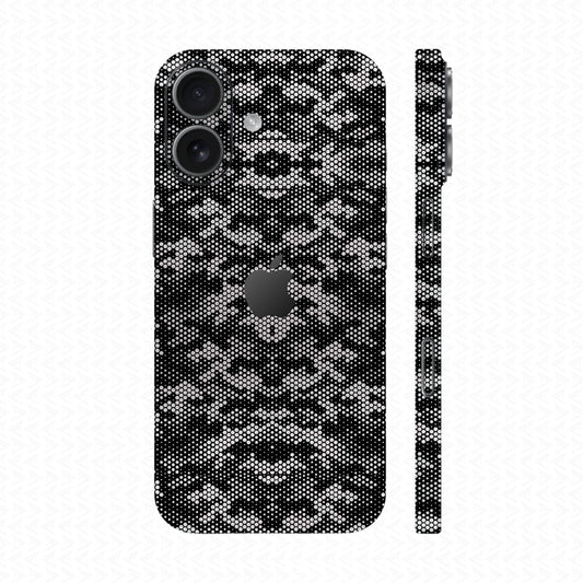 Dán Skin IPhone 17 Series Vân Nổi Mamba Titan | UVPT05