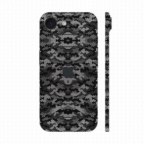Dán Skin IPhone 17 Series Vân Nổi Mamba Titan | UVPT05