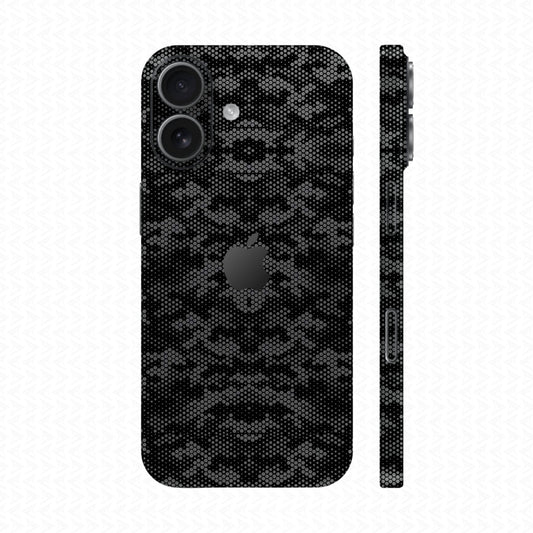 Dán Skin IPhone 17 Series Vân Nổi Mamba Xám | UVPT05