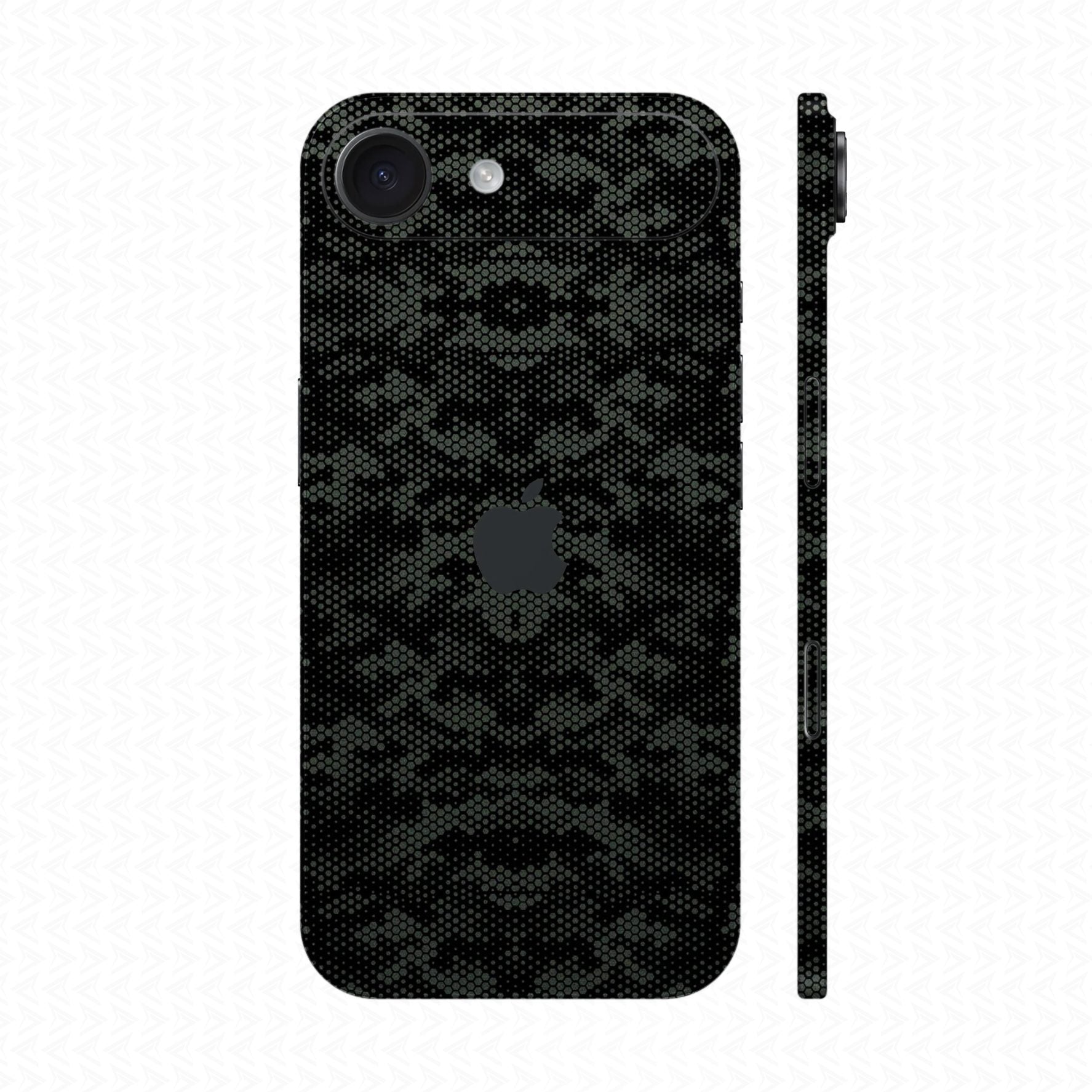 Dán Skin IPhone Air Vân Nổi Mamba Xanh Midnight | UVPT05