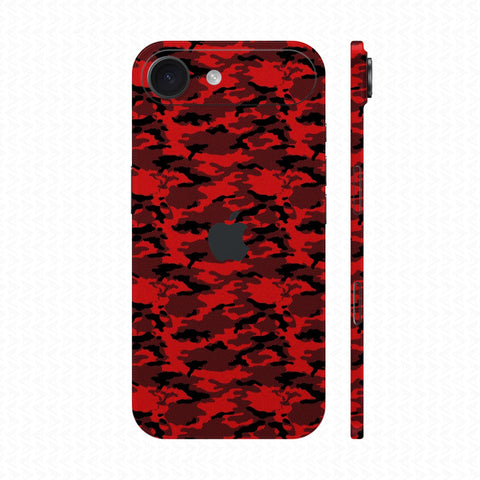 Dán Skin IPhone Air Vân Nổi Camo Urban Đỏ | UVPT08