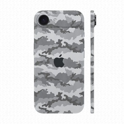 Dán Skin IPhone Air Vân Nổi Camo Urban Trắng | UVPT08