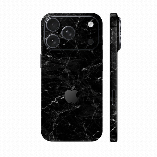 Dán Skin IPhone 17 Pro Max Vân Nổi Vân Đá Đen | UVPT10