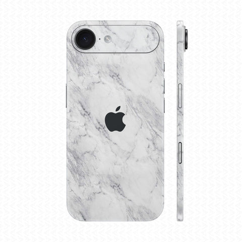 Dán Skin IPhone 17 Series Vân Nổi Vân Đá Trắng | UVPT10
