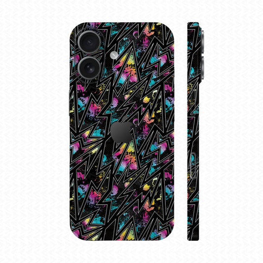 Dán Skin IPhone 17 Series Vân Nổi NEON 01 | UVPT19
