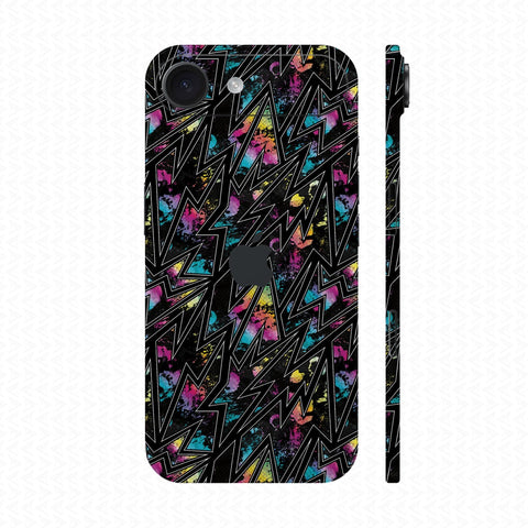 Dán Skin IPhone 17 Series Vân Nổi NEON 01 | UVPT19