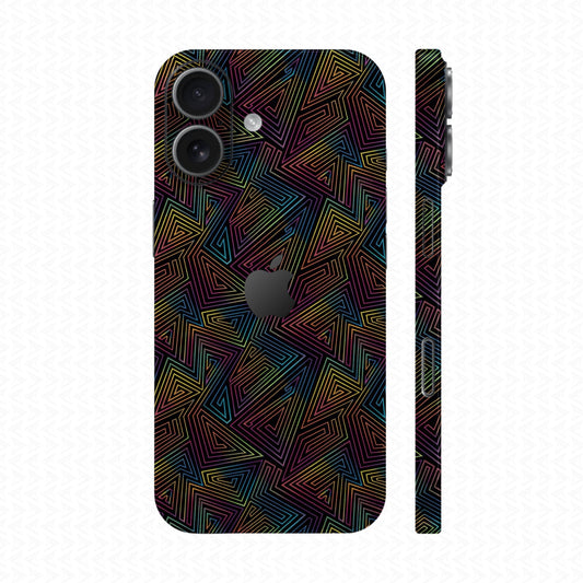Dán Skin IPhone 17 Series Vân Nổi NEON 03 | UVPT19