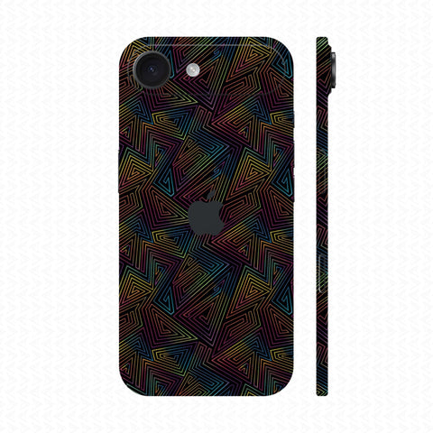 Dán Skin IPhone 17 Series Vân Nổi NEON 03 | UVPT19