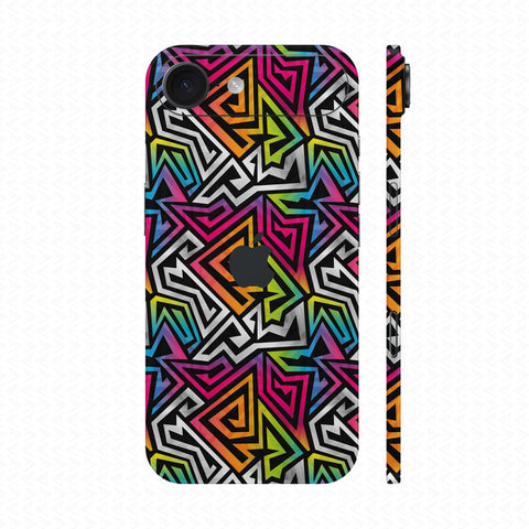 Dán Skin IPhone 17 Series Vân Nổi Graffiti 01 | UVPT20