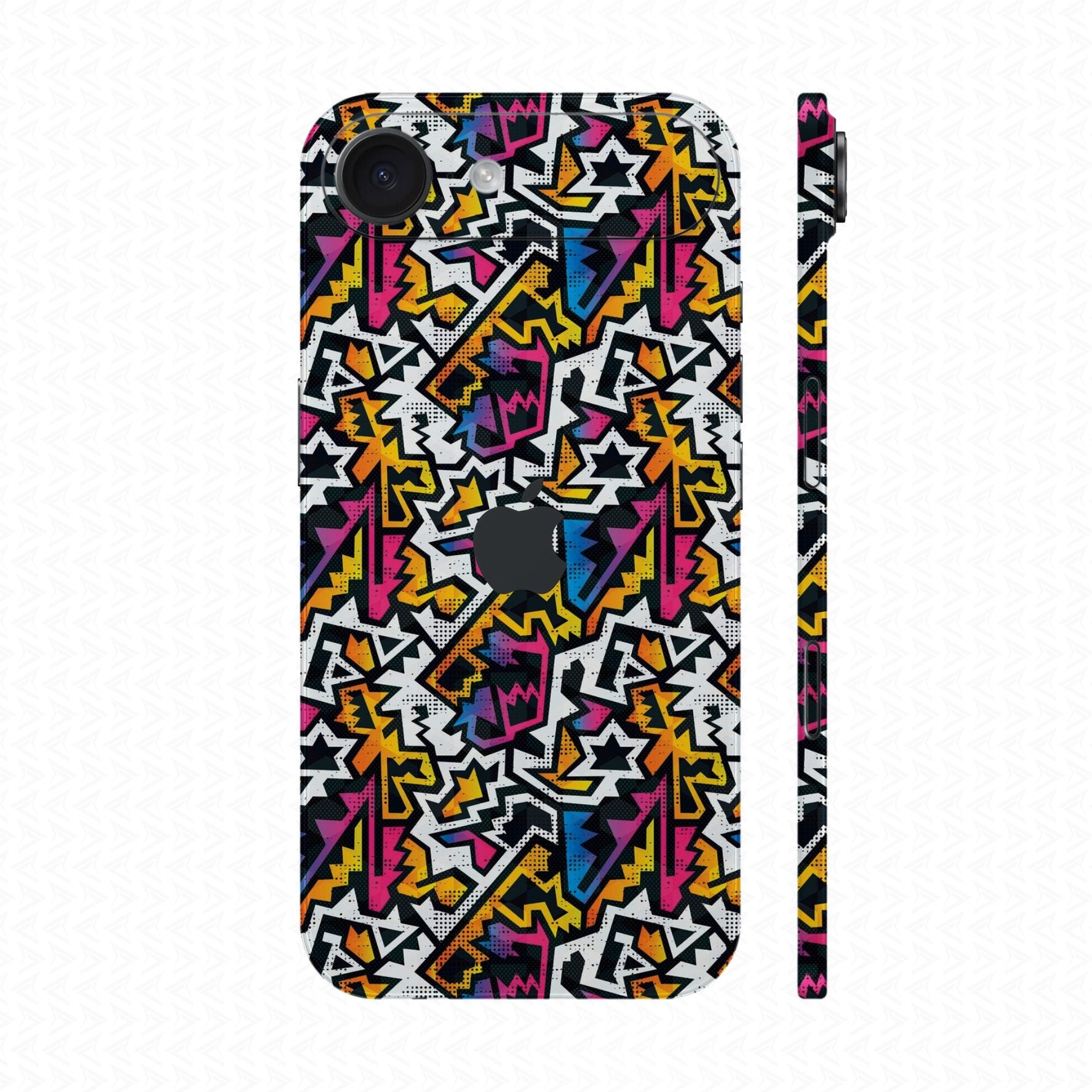 Dán Skin IPhone Air Vân Nổi Graffiti 03 | UVPT20