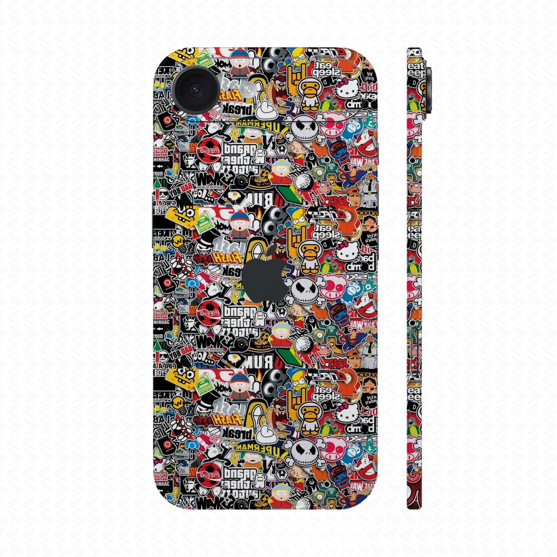 Dán Skin IPhone Air Vân Nổi Sticker 01 | UVPT22