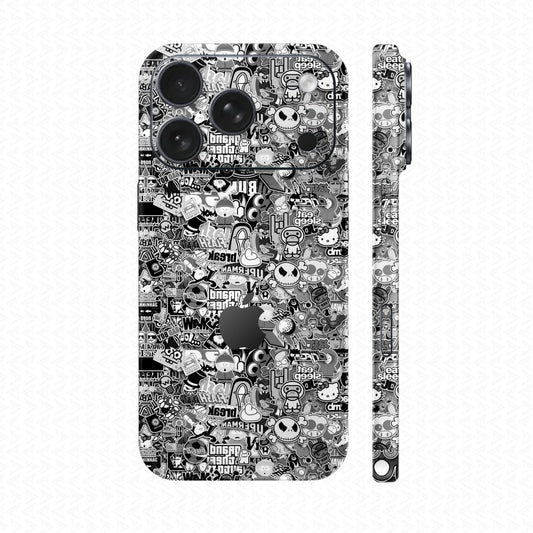 Dán Skin IPhone 17 Series Vân Nổi Sticker 02 | UVPT22