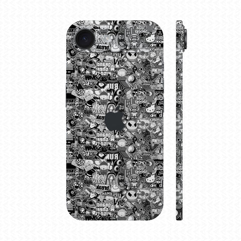 Dán Skin IPhone 17 Series Vân Nổi Sticker 02 | UVPT22
