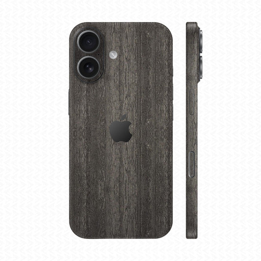 Dán Skin IPhone 17 Series Vân Nổi Pattern Wood Titan | UVPT26