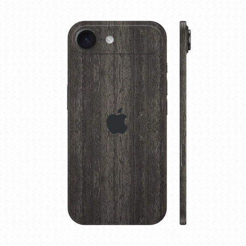 Dán Skin IPhone 17 Series Vân Nổi Pattern Wood Titan | UVPT26