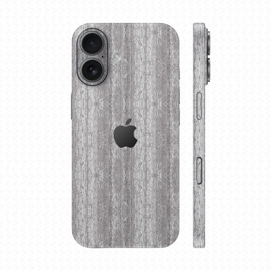 Dán Skin IPhone 17 Vân Nổi Pattern Wood Trắng | UVPT26