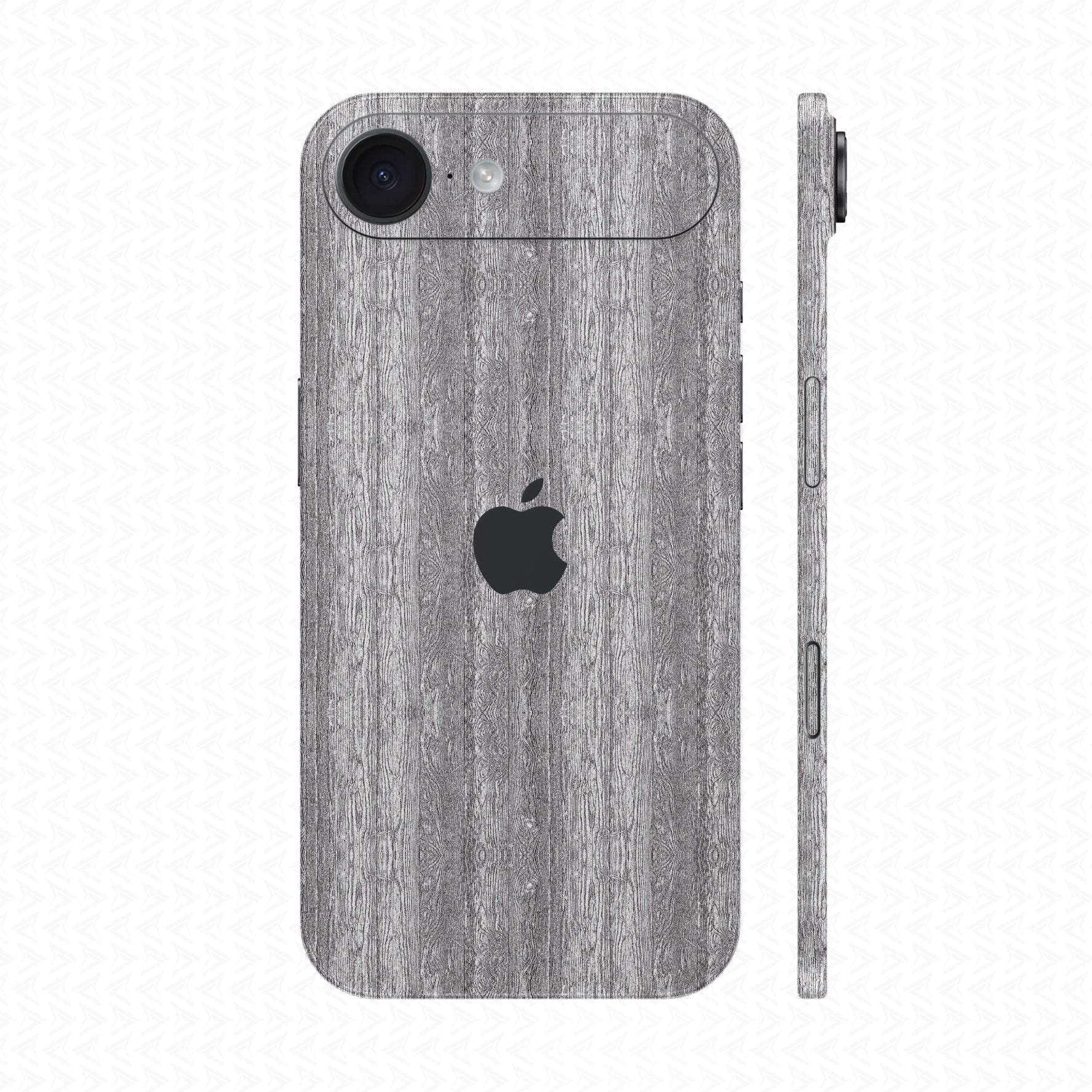 Dán Skin IPhone Air Vân Nổi Pattern Wood Trắng | UVPT26