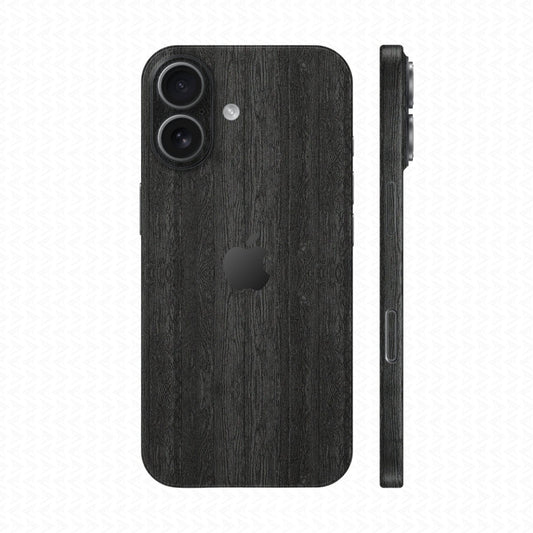 Dán Skin IPhone 17 Series Vân Nổi Pattern Wood Xám | UVPT26