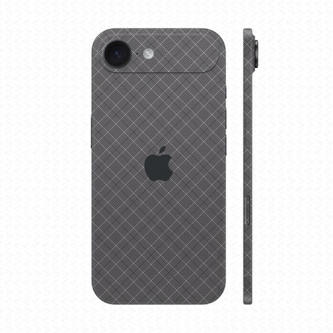 Dán Skin IPhone Air Vân Nổi Pattern BB Bạc | UVPT27