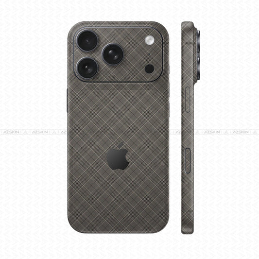 Dán Skin IPhone 17 Series Vân Nổi Pattern BB Titan | UVPT27