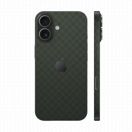 Dán Skin IPhone 17 Vân Nổi Pattern BB Xanh Midnight | UVPT27