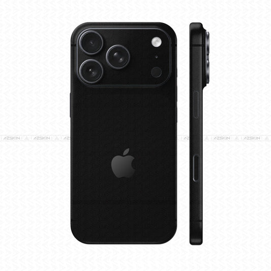 Dán Skin IPhone 17 Series Vân Nổi Pattern Black 04 | UVPT28