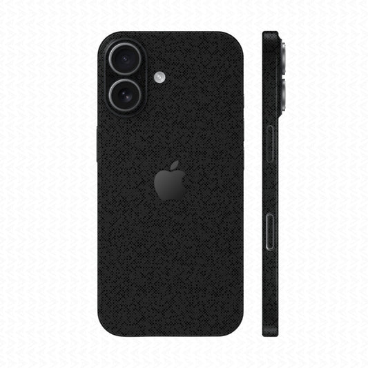 Dán Skin IPhone 17 Series Vân Nổi Pattern Black 06 | UVPT28