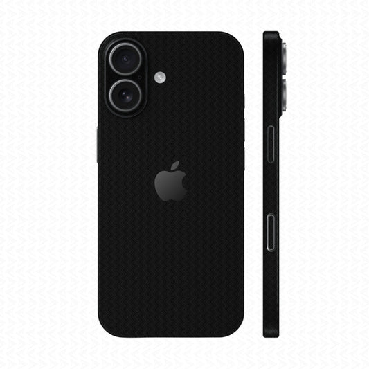 Dán Skin IPhone 17 Series Vân Nổi Pattern Black 08 | UVPT28