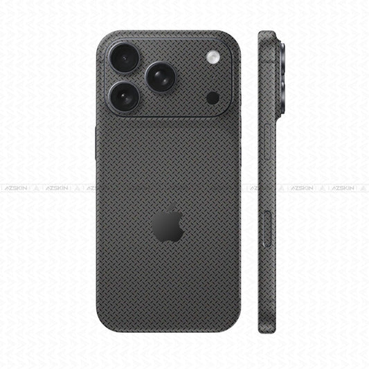 Dán Skin IPhone 17 Series Vân Nổi Pattern Grey 03 | UVPT29