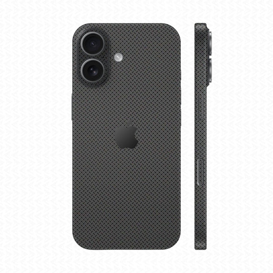 Dán Skin IPhone 17 Series Vân Nổi Pattern Grey 03 | UVPT29
