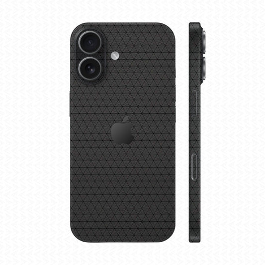 Dán Skin IPhone 17 Series Vân Nổi Pattern Grey 05 | UVPT29