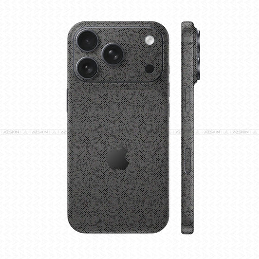 Dán Skin IPhone 17 Series Vân Nổi Pattern Grey 06 | UVPT29