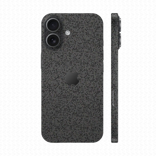 Dán Skin IPhone 17 Series Vân Nổi Pattern Grey 06 | UVPT29
