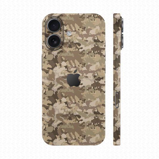 Dán Skin IPhone 17 Vân Nổi Camo 2026 Sa Mạc | UVPT30