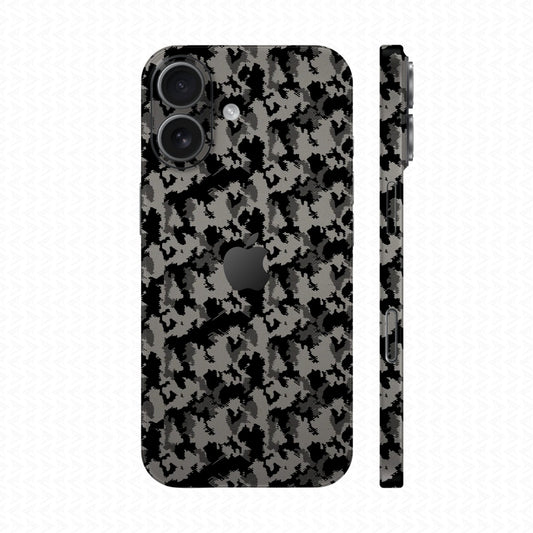 Dán Skin IPhone 17 Series Vân Nổi Camo Urban 2026 Titan | UVPT31